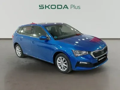 Usado Skoda Scala Ambition 110 HP (80 kW) 2021 Azul Citadino