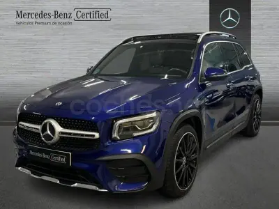 Usado Mercedes GLB200 150 CV (110 kW) 2021 Azul SUV