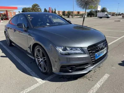 Usado Audi A7 Sportback S-Line 313 CV (230 kW) 2014 Gris Utilitario