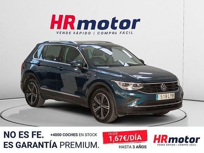 Usado VW Tiguan Life 150 CV (110 kW) 2022 Azul SUV
