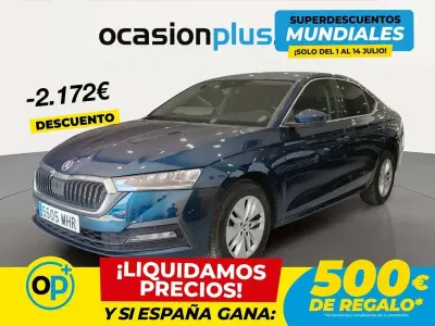 Usado Skoda Octavia Ambition 116 CV (85 kW) 2023 Azul Utilitario