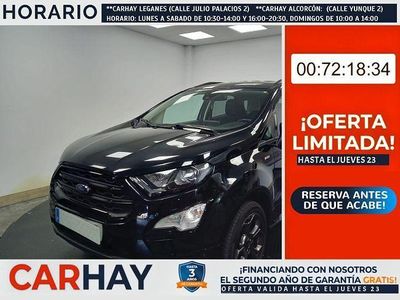 Usado Ford Ecosport ST-Line 125 CV (91 kW) 2022 Negro SUV