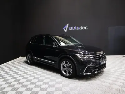 Usado VW Tiguan R-line 150 CV (110 kW) 2022 Negro SUV