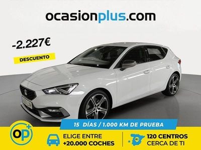Usado Seat Leon FR 150 CV (110 kW) 2022 Blanco