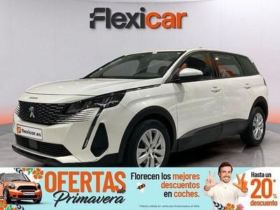 Usado Peugeot 5008 Allure 130 CV (95 kW) 2021 Blanco SUV