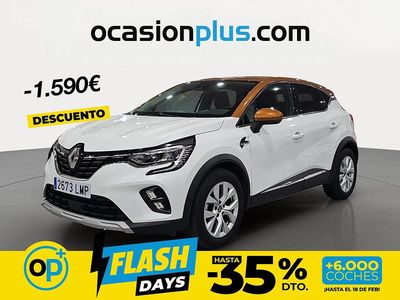 Usado Renault Captur Zen 90 CV (66 kW) 2021 Blanco SUV