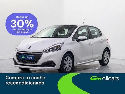 Usado Peugeot 208 Active 82 CV (60 kW) 2019 Blanco Utilitario