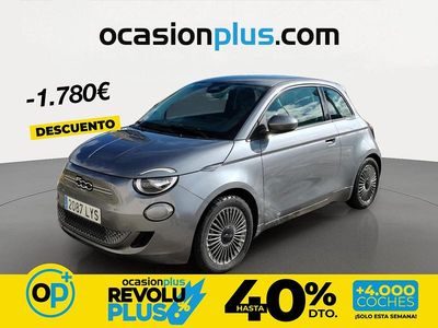Usado Fiat 500e Icon 86 kW (118 CV) 2022 Gris Utilitario