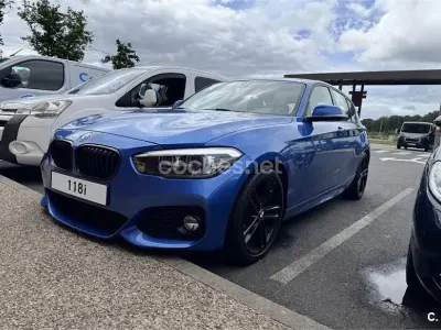 Usado BMW 118 Comfort Edition 136 CV (100 kW) 2017 Azul Utilitario
