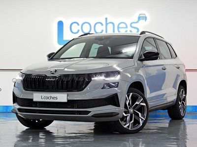 Occasion Skoda Karoq SportLine 150 ch (110 kW) 2024 Gris SUV