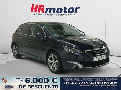 Azul Usado 2014 Peugeot 308 Allure Berlina | 8790 € (Precio justo)