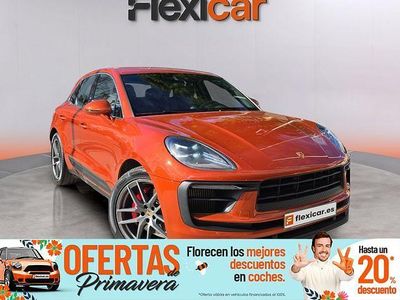 Usado Porsche Macan S 380 CV (279 kW) 2022 Naranja SUV