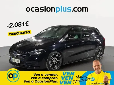 Usado Mercedes B200 150 CV (110 kW) 2020 Negro Monovolumen