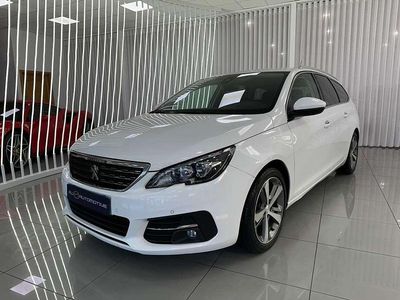 Usado Peugeot 308 Allure 131 CV (96 kW) 2021 Blanco Utilitario