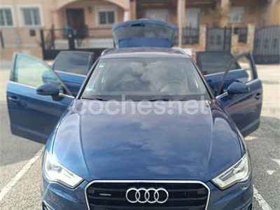 Usado Audi A3 Ambition 150 CV (110 kW) 2014 Azul Berlina