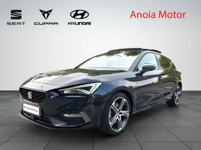 Usado Seat Leon FR 131 CV (96 kW) 2022 Gris Utilitario