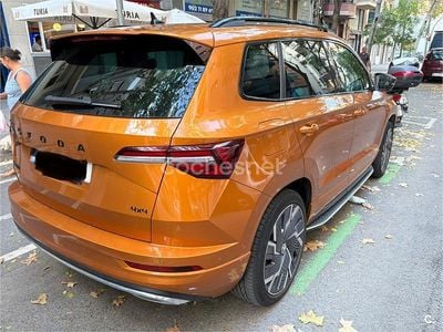 Usado Skoda Karoq SportLine 150 CV (110 kW) 2022 Naranja SUV