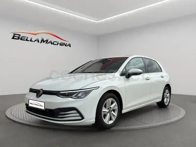 Usado VW Golf VIII Life 130 CV (95 kW) 2021 Blanco Berlina