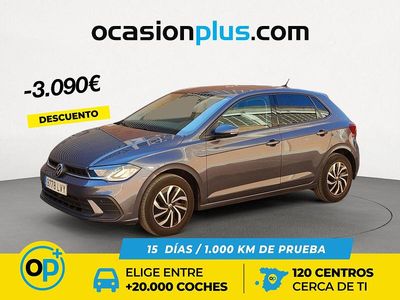 Gris Usado 2022 VW Polo Life Berlina | 17.490 € (Buen precio)