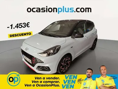 Usado Hyundai i10 N Line 101 CV (74 kW) 2021 Azul Utilitario