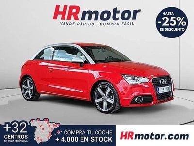 Usado Audi A1 Ambition 86 CV (63 kW) 2013 Rojo Utilitario