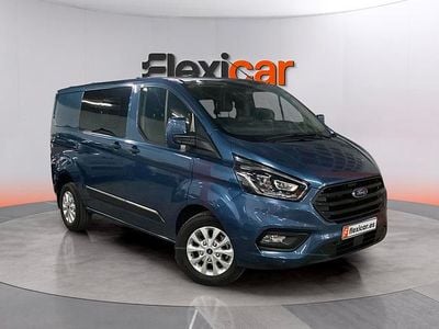 Usado Ford Transit Custom 131 CV (96 kW) 2020 Azul Monovolumen