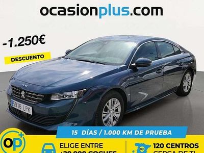 Usado Peugeot 508 Active 131 CV (96 kW) 2021 Azul Berlina