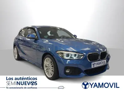 Usado BMW 118 Shadowline 150 CV (110 kW) 2018 Azul Berlina