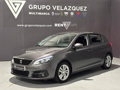 Usado Peugeot 308 Style 130 CV (95 kW) 2021 Gris Familiar