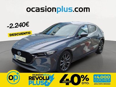 Usado Mazda 3 122 CV (89 kW) 2021 Gris