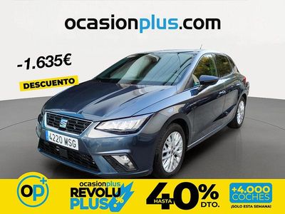 Usado Seat Ibiza FR 115 CV (84 kW) 2024 Azul Utilitario