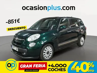 Usado Fiat 500L Living 120 CV (88 kW) 2016 Verde Monovolumen