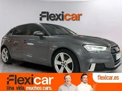 Usado Audi A3 184 CV (135 kW) 2017 Gris Utilitario