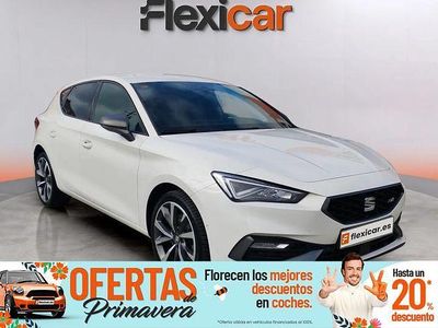 Usado Seat Leon FR 204 CV (150 kW) 2020 Blanco Berlina