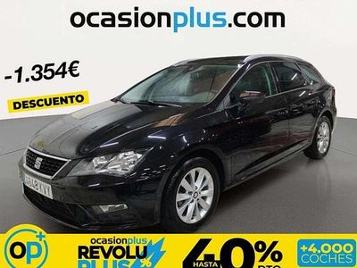 Brugt Seat Leon ST Style 116 HK (85 kW) 2019 Sort Stationcar