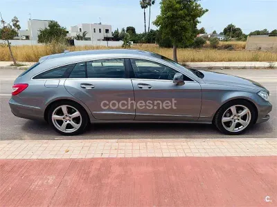 Usado Mercedes CLS350 Shooting Brake 265 CV (194 kW) 2013 Gris / plata Familiar
