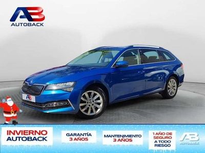 Azul Usado 2020 Skoda Superb Style Familiar | 15.903 € (Buen precio)
