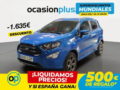Usado Ford Ecosport ST-Line 125 CV (91 kW) 2022 Azul SUV