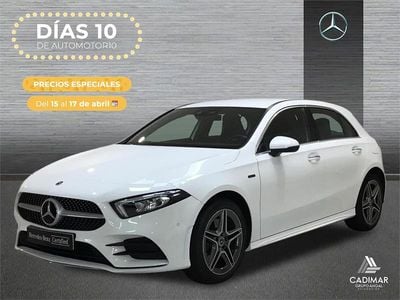 Usado Mercedes A250 AMG line 218 CV (160 kW) 2020 Blanco Berlina