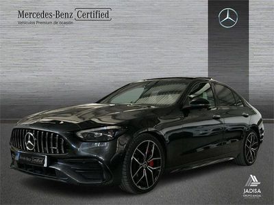 Gris Usado 2022 Mercedes C200 AMG line Berlina | 46.990 €