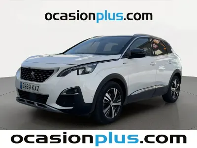 Usado Peugeot 3008 GT-line 130 CV (95 kW) 2019 Blanco SUV