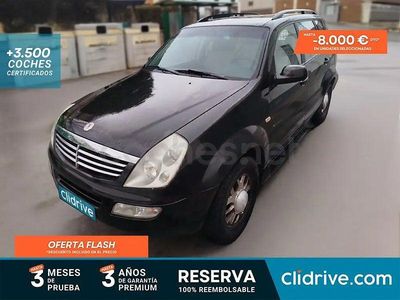Usado Ssangyong (KGM) Rexton Limited 165 CV (121 kW) 2005 Negro SUV
