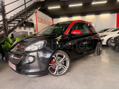 Usado Opel Adam S 150 CV (110 kW) 2016 Negro Utilitario