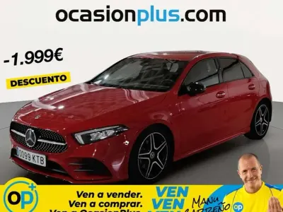 Usado Mercedes A180 116 CV (85 kW) 2019 Rojo Utilitario