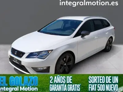 Usado Seat Leon ST FR 150 CV (110 kW) 2015 Beige Familiar