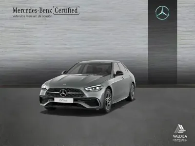 Usado Mercedes C200 AMG line 204 CV (150 kW) 2022 Gris Berlina
