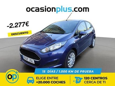 Azul Usado 2016 Ford Fiesta Trend Utilitario | 9250 € (Precio justo)