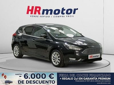 Negro Usado 2015 Ford Focus Titanium Berlina | 9350 € (Buen precio)