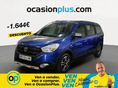 Usado Dacia Lodgy 130 CV (95 kW) 2020 Azul Monovolumen
