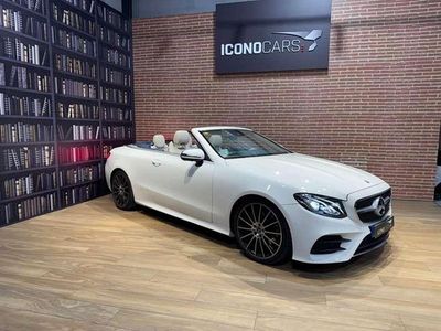 Usado Mercedes E220 194 CV (142 kW) 2018 Blanco Descapotable